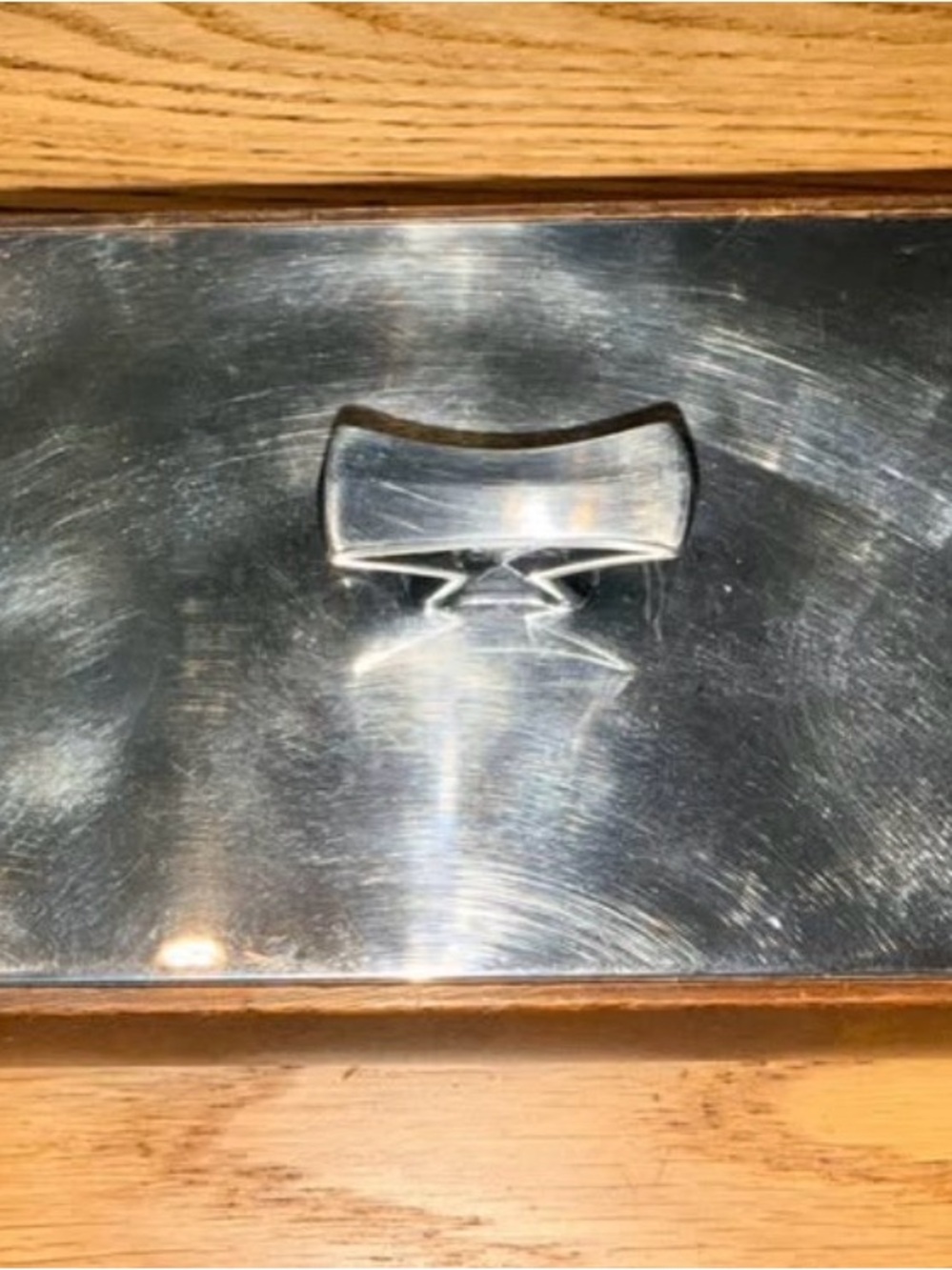 Vintage Reed & Barton Wood and Silver-Plated Box